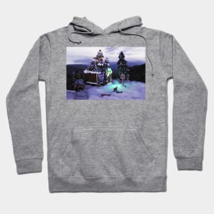 Winter Wonderland Snow Scene 2020 Hoodie